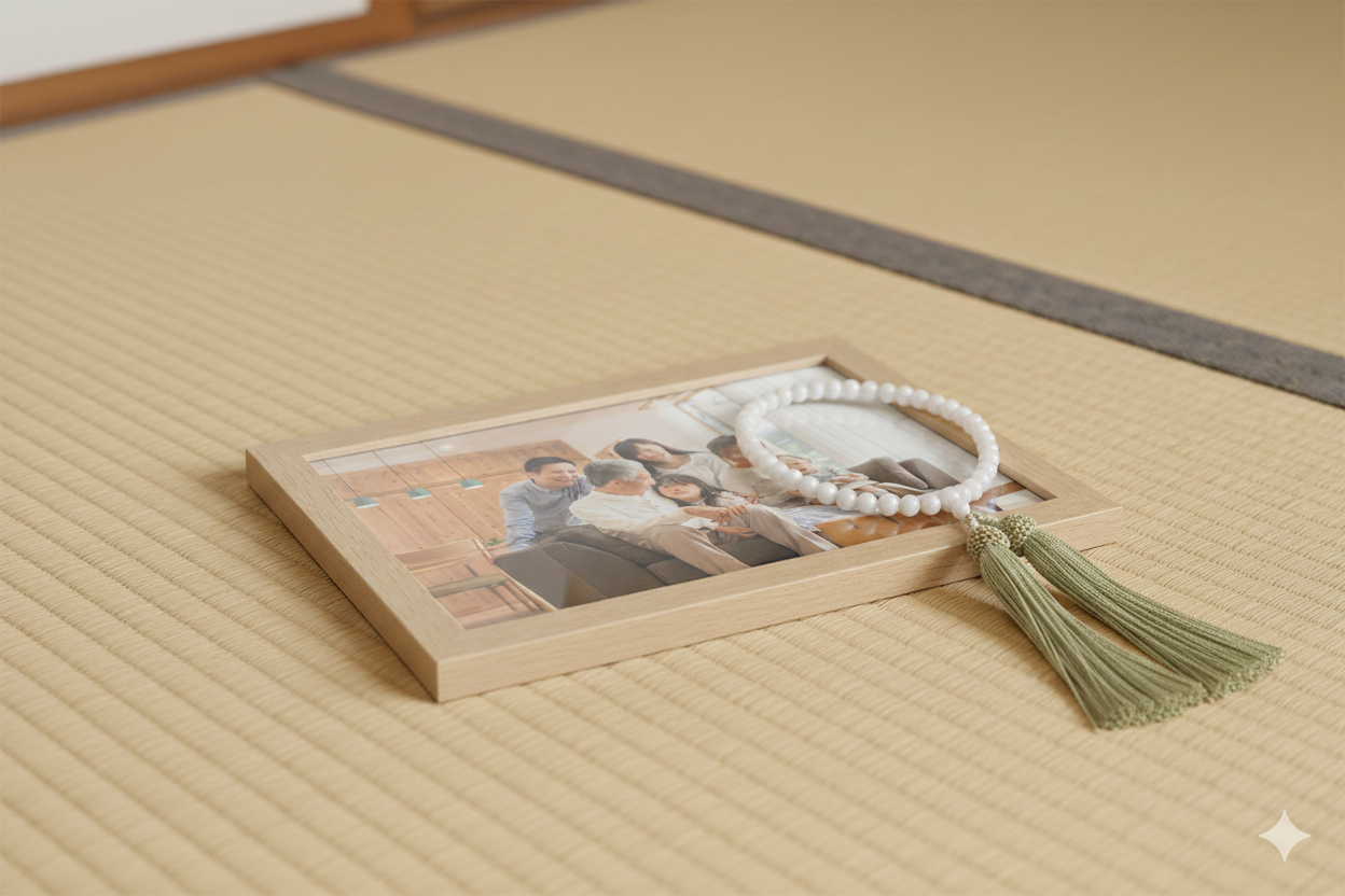 家族のそばで、心の準備を進める葬儀アドバイザー
