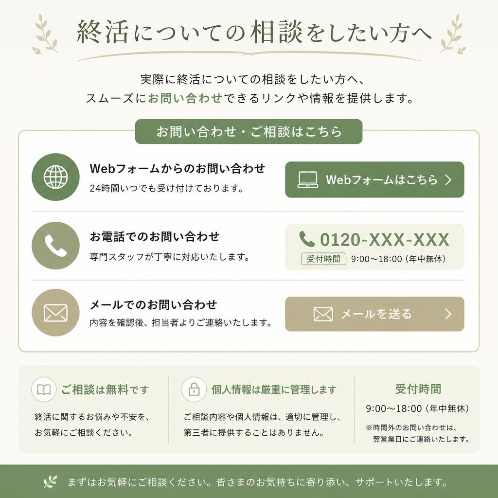 7. お問い合わせはこちらから