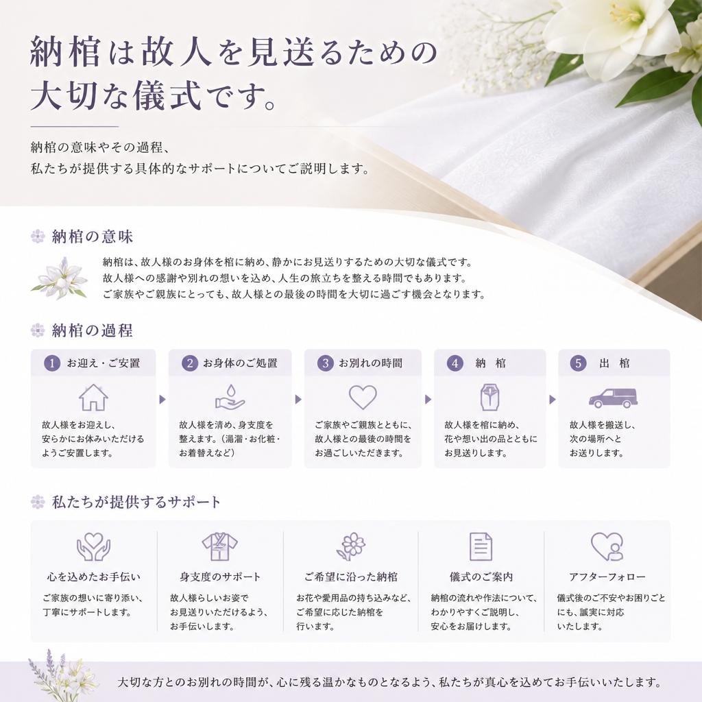 納棺の儀の重要性