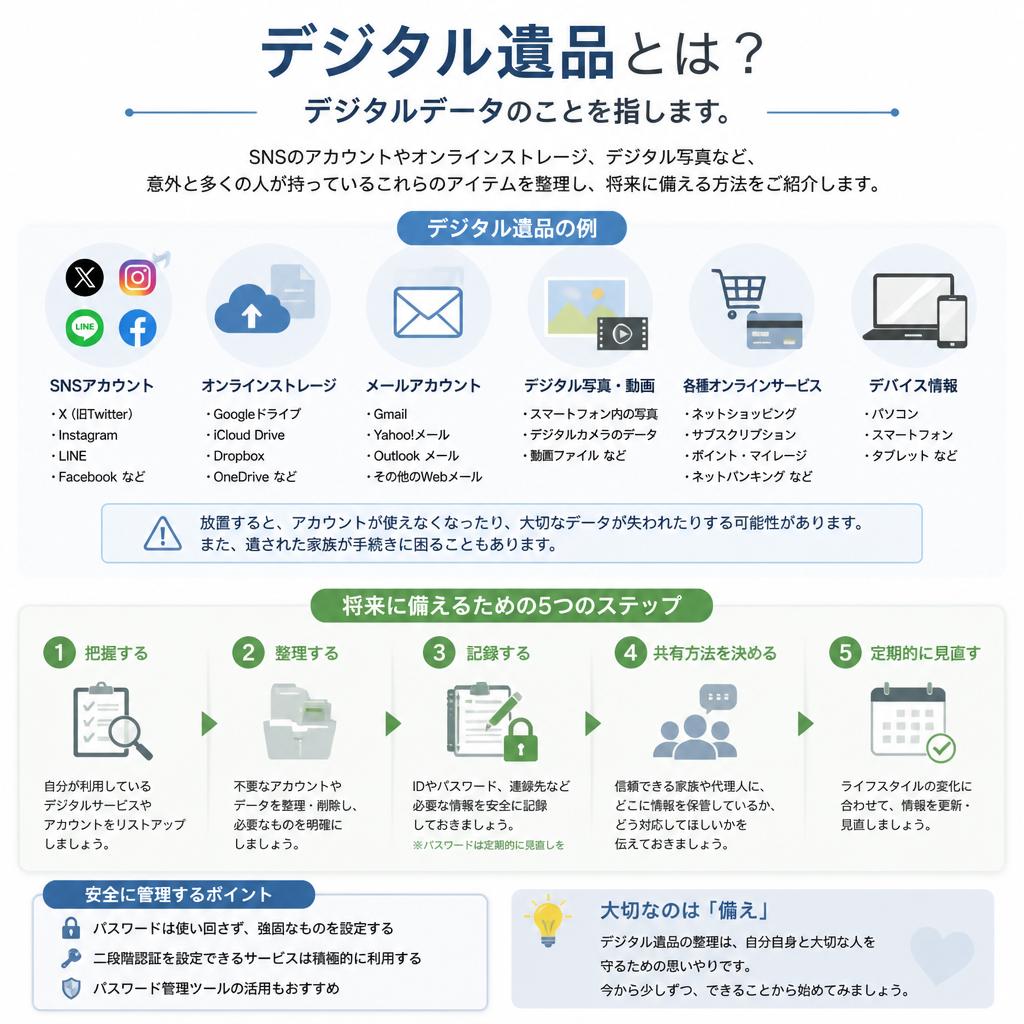デジタル遺品とは？