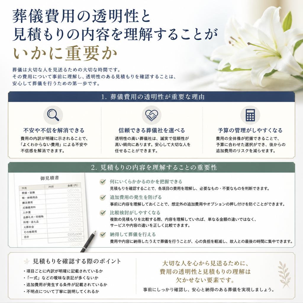 見積もりの重要性
